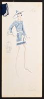 Karl Lagerfeld Fashion Drawing - Sold for $1,430 on 04-18-2019 (Lot 47).jpg